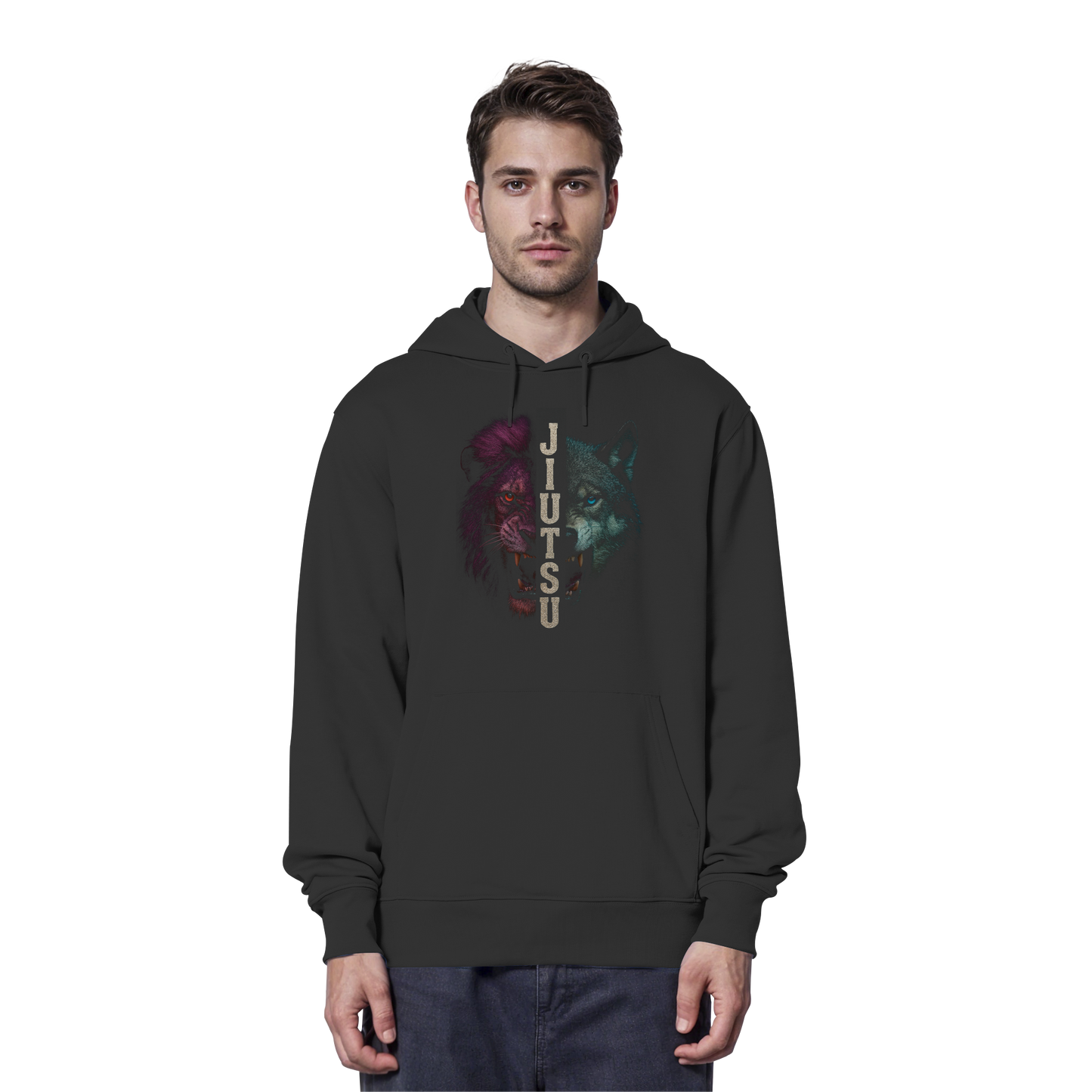 JIUTSU – Dual Instinct - Organic Hoodie
