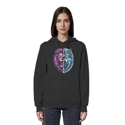 JIU-JITSU Lion x Wolf  - Organic Hoodie