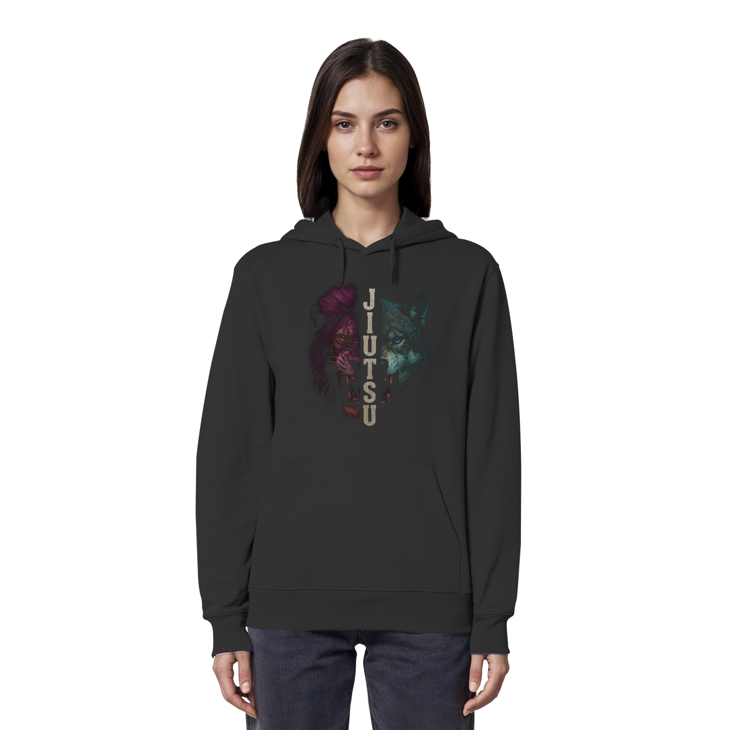JIUTSU – Dual Instinct - Organic Hoodie