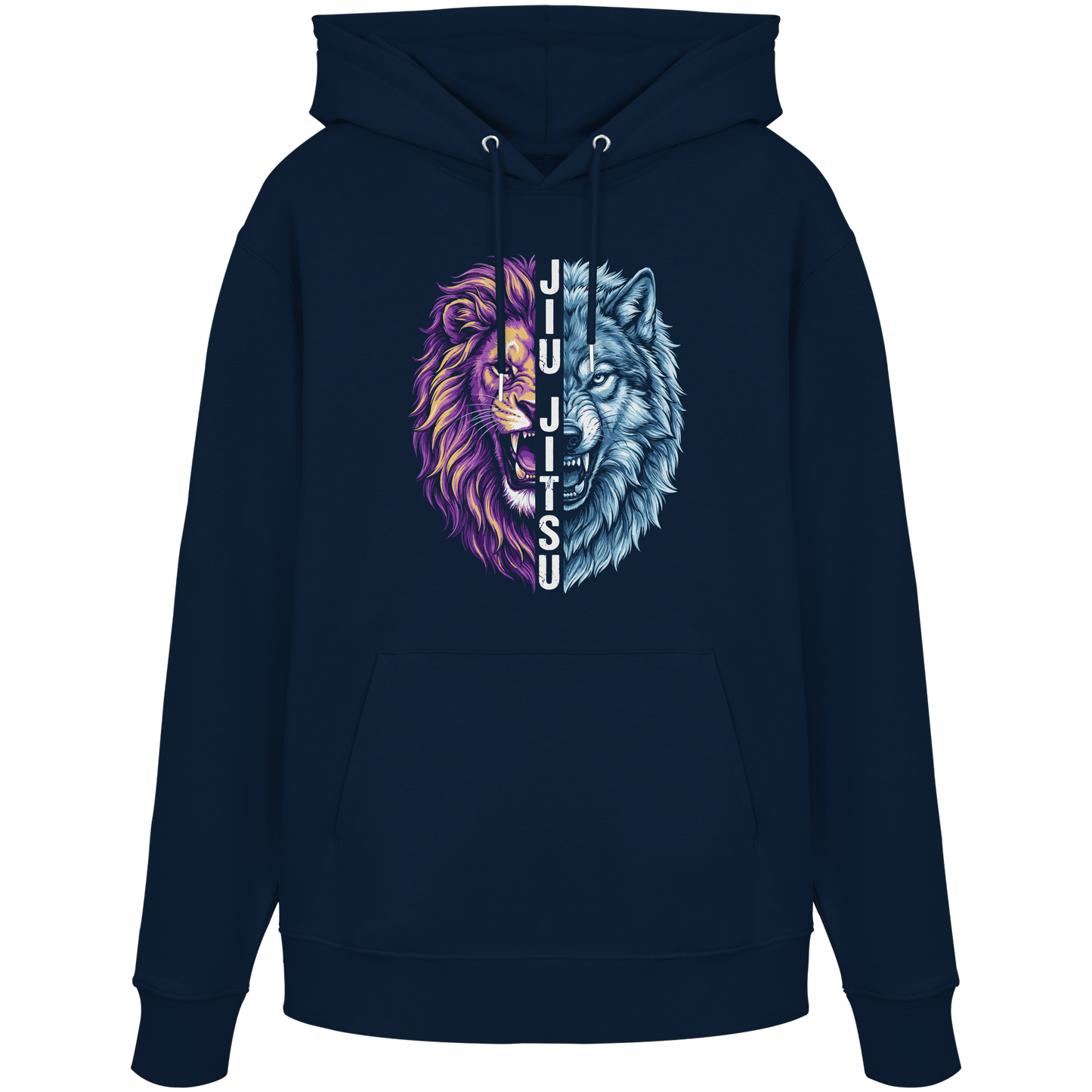 JIU-JITSU Lion x Wolf  - Organic Hoodie