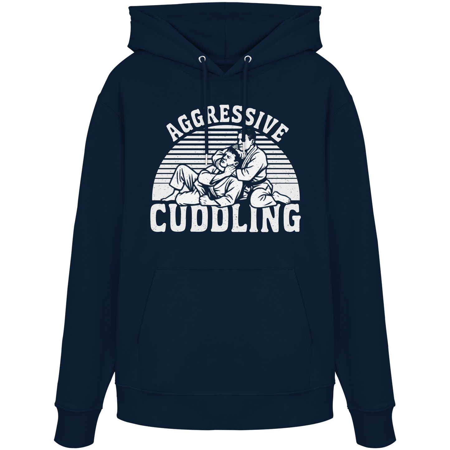 AGGRESSIVE CUDDLING - Organic Hoodie