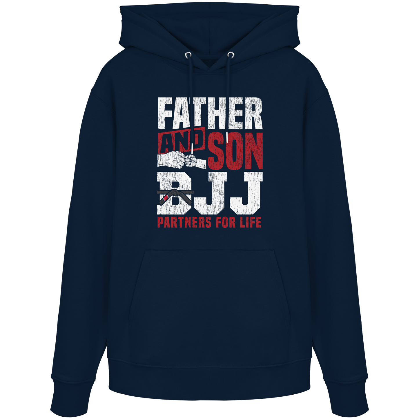 Father and Son BJJ – Partners for Life - Organic Hoodie