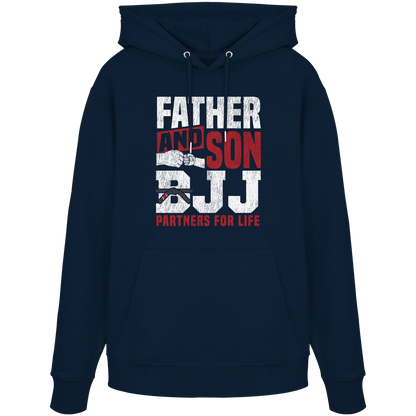 Father and Son BJJ – Partners for Life - Organic Hoodie