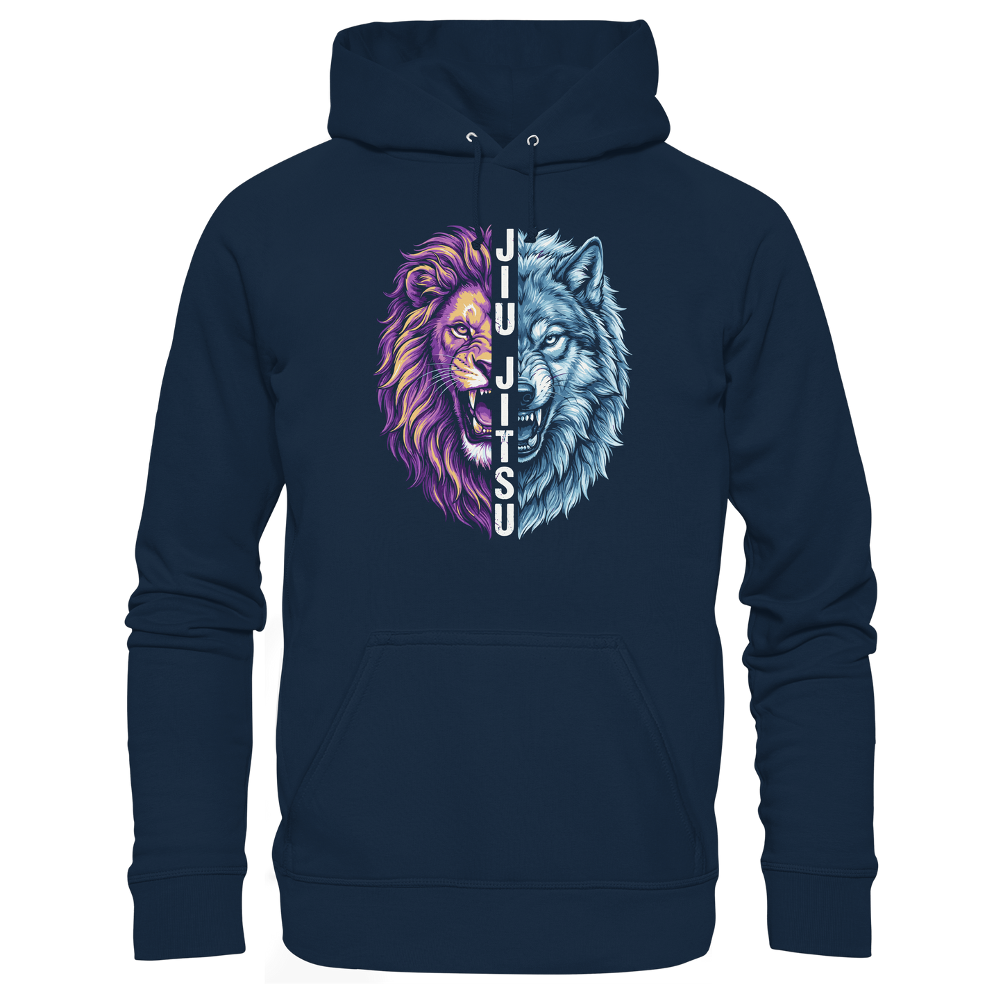 JIU-JITSU Lion x Wolf  - Organic Hoodie