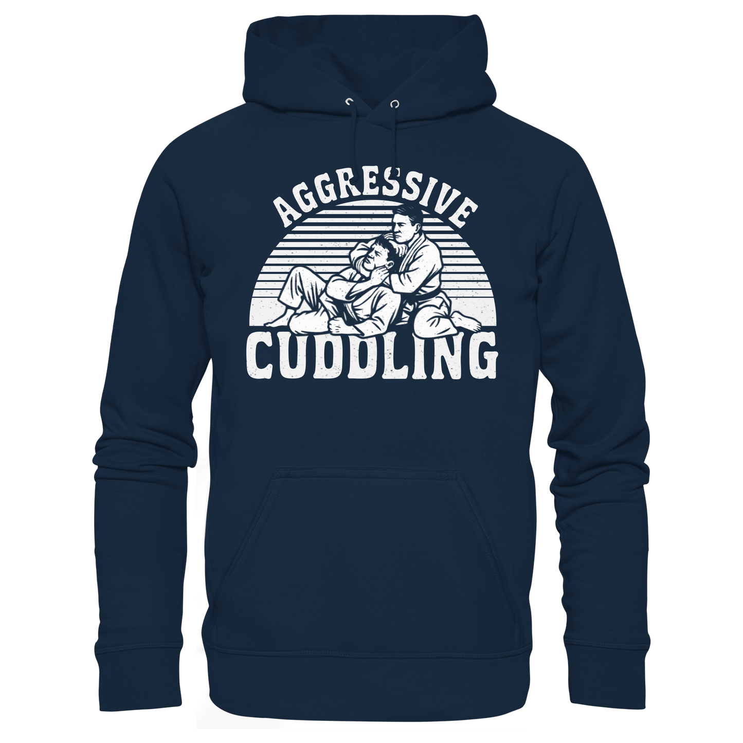 AGGRESSIVE CUDDLING - Organic Hoodie