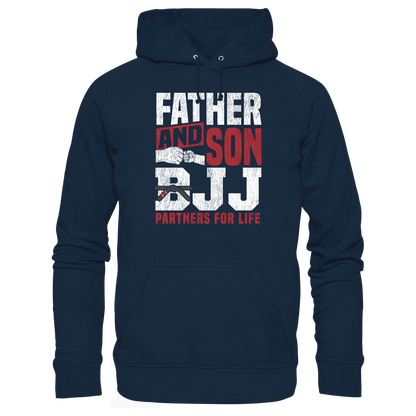 Father and Son BJJ – Partners for Life - Organic Hoodie