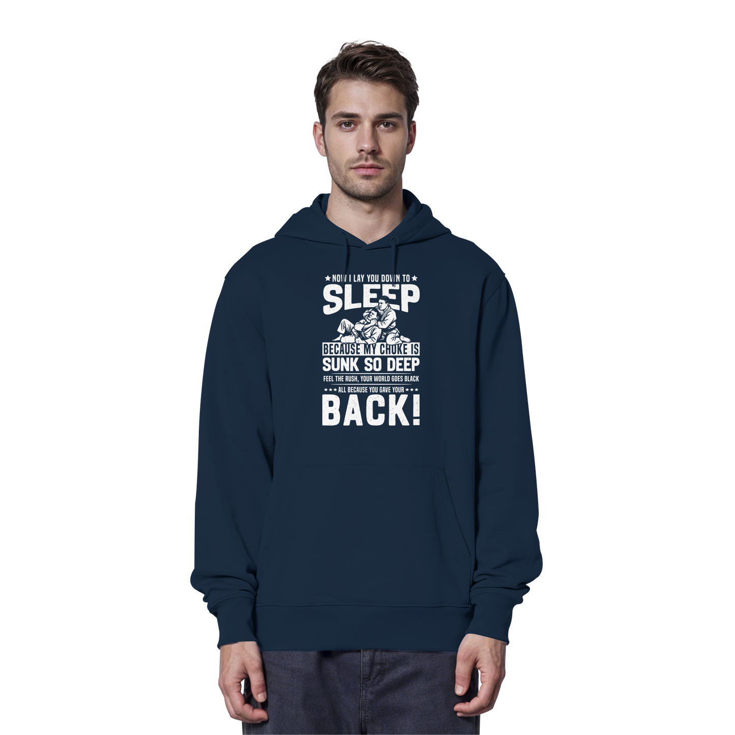 NOW I LAY YOU DOWN TO SLEEP - Organic Hoodie