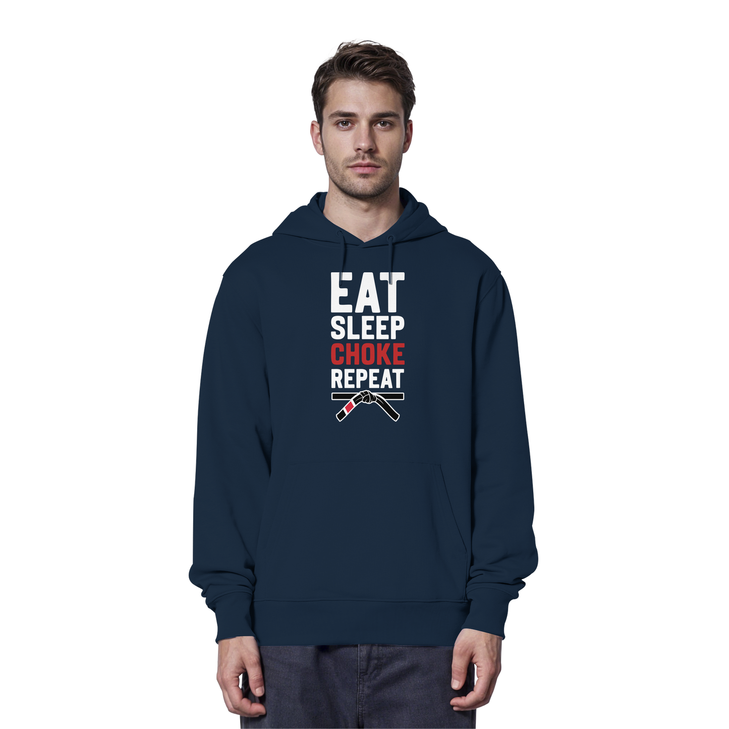EAT. SLEEP. CHOKE. REPEAT. - Organic Hoodie