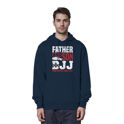 Father and Son BJJ – Partners for Life - Organic Hoodie