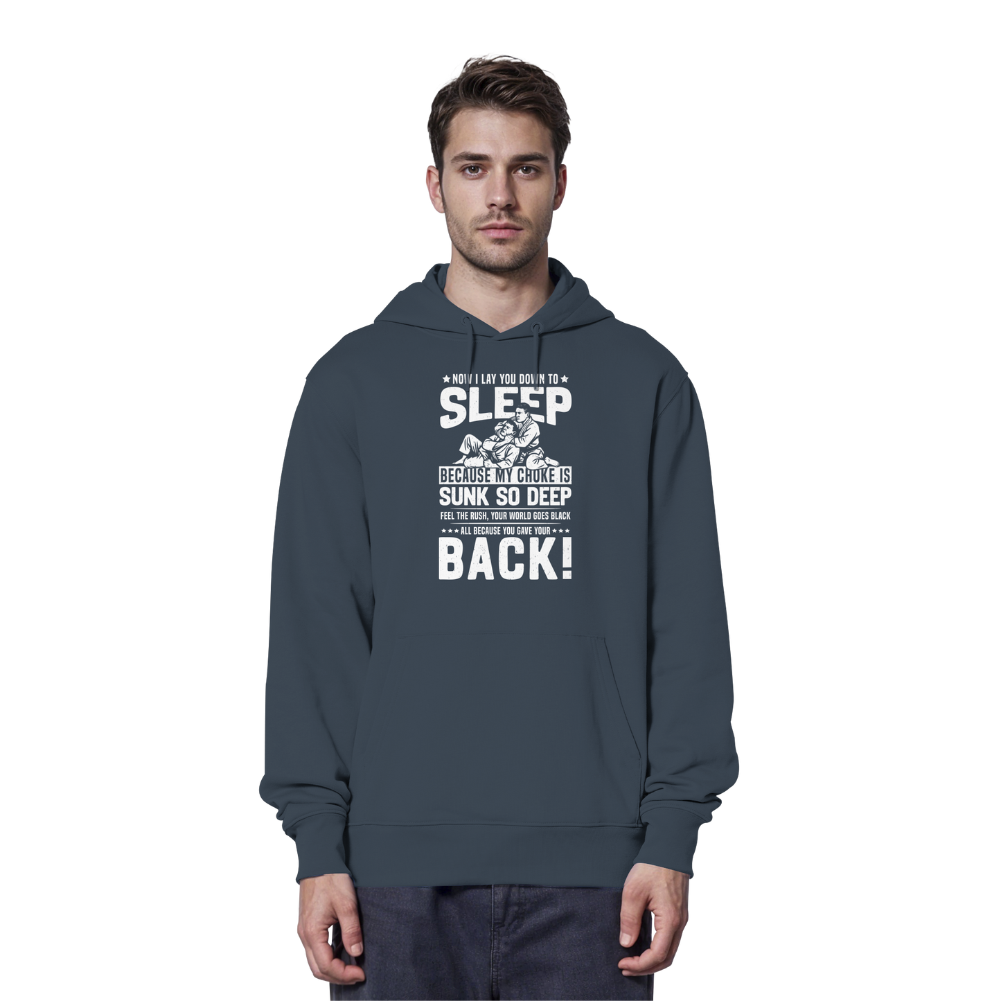 NOW I LAY YOU DOWN TO SLEEP - Organic Hoodie