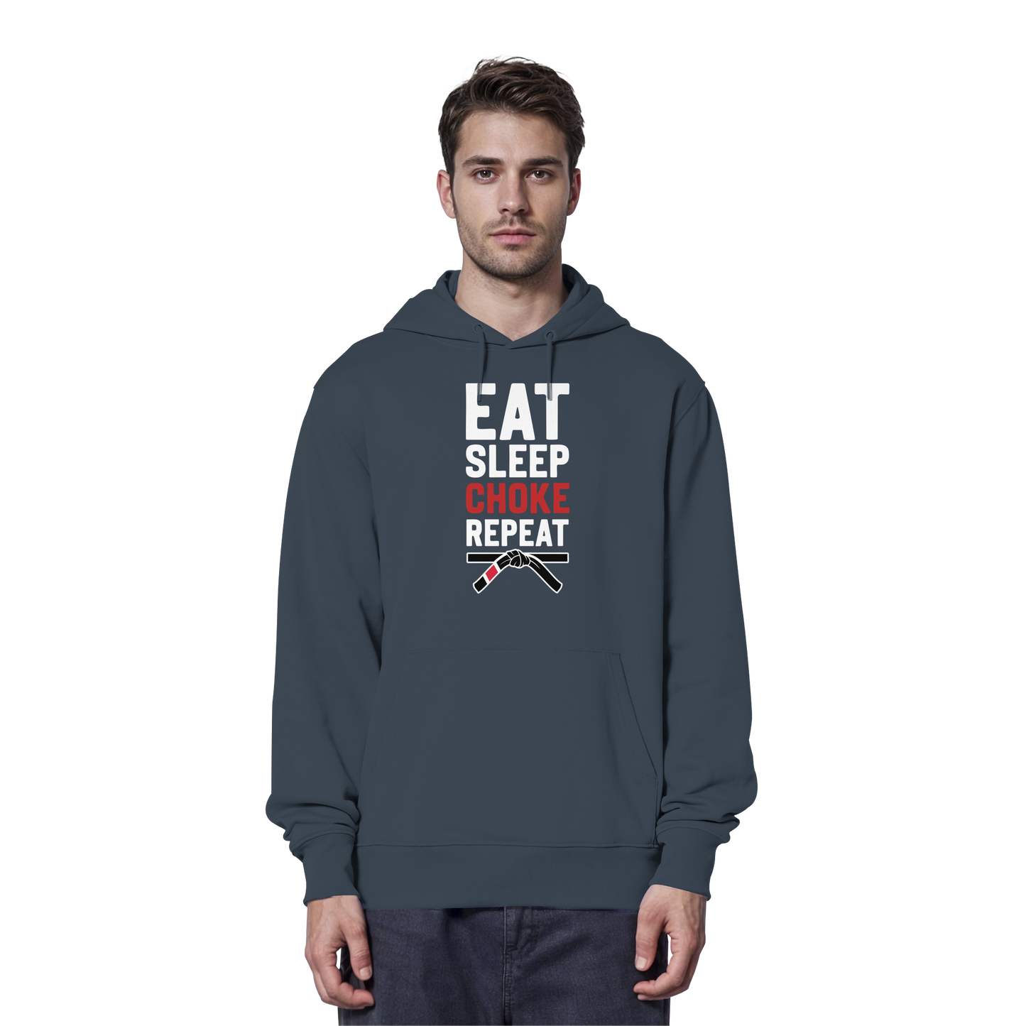 EAT. SLEEP. CHOKE. REPEAT. - Organic Hoodie
