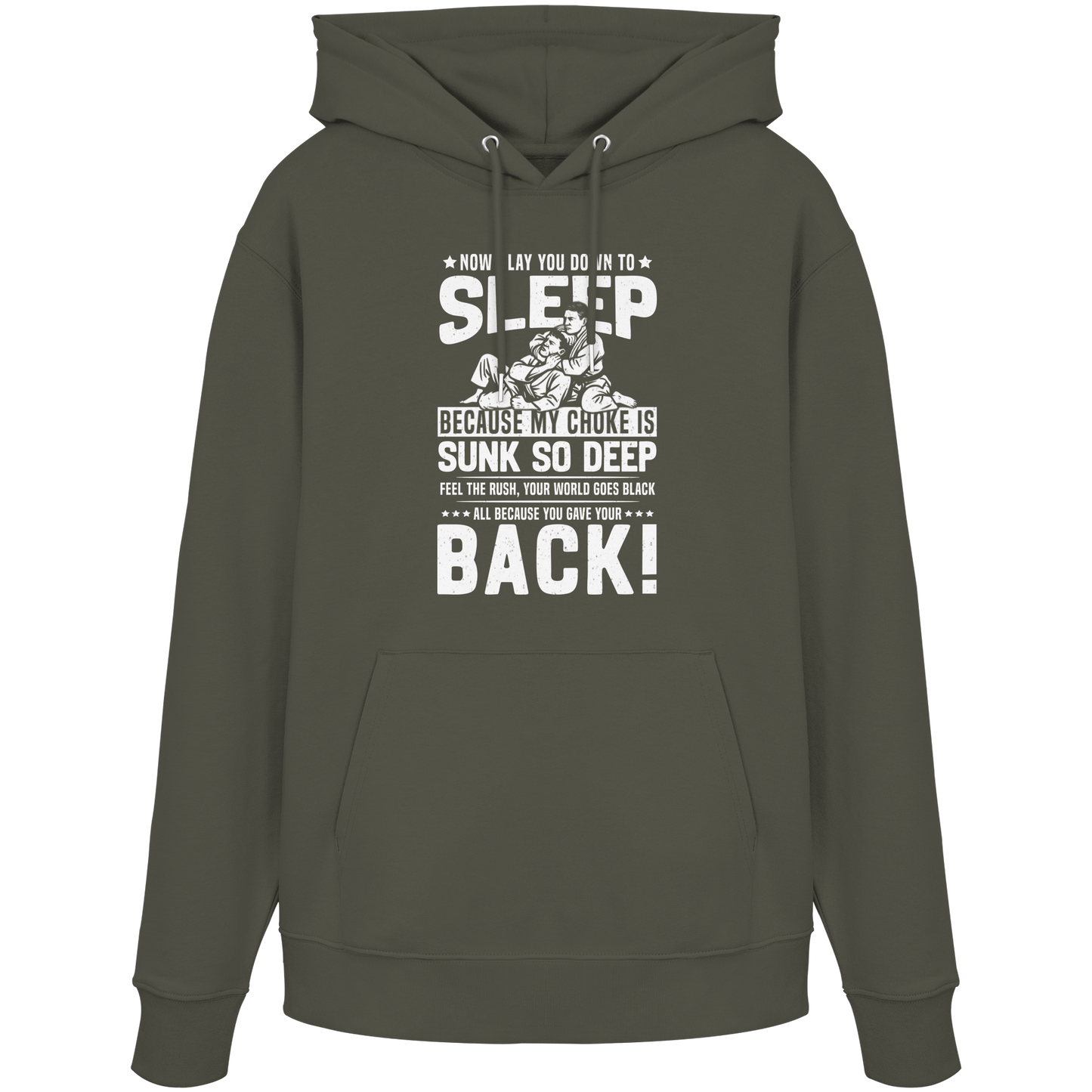 NOW I LAY YOU DOWN TO SLEEP - Organic Hoodie