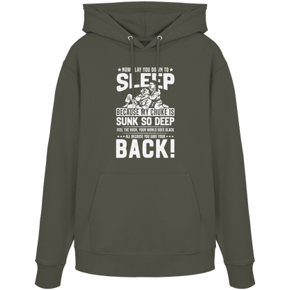 NOW I LAY YOU DOWN TO SLEEP - Organic Hoodie