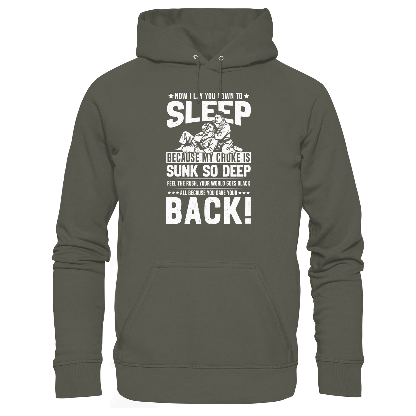NOW I LAY YOU DOWN TO SLEEP - Organic Hoodie