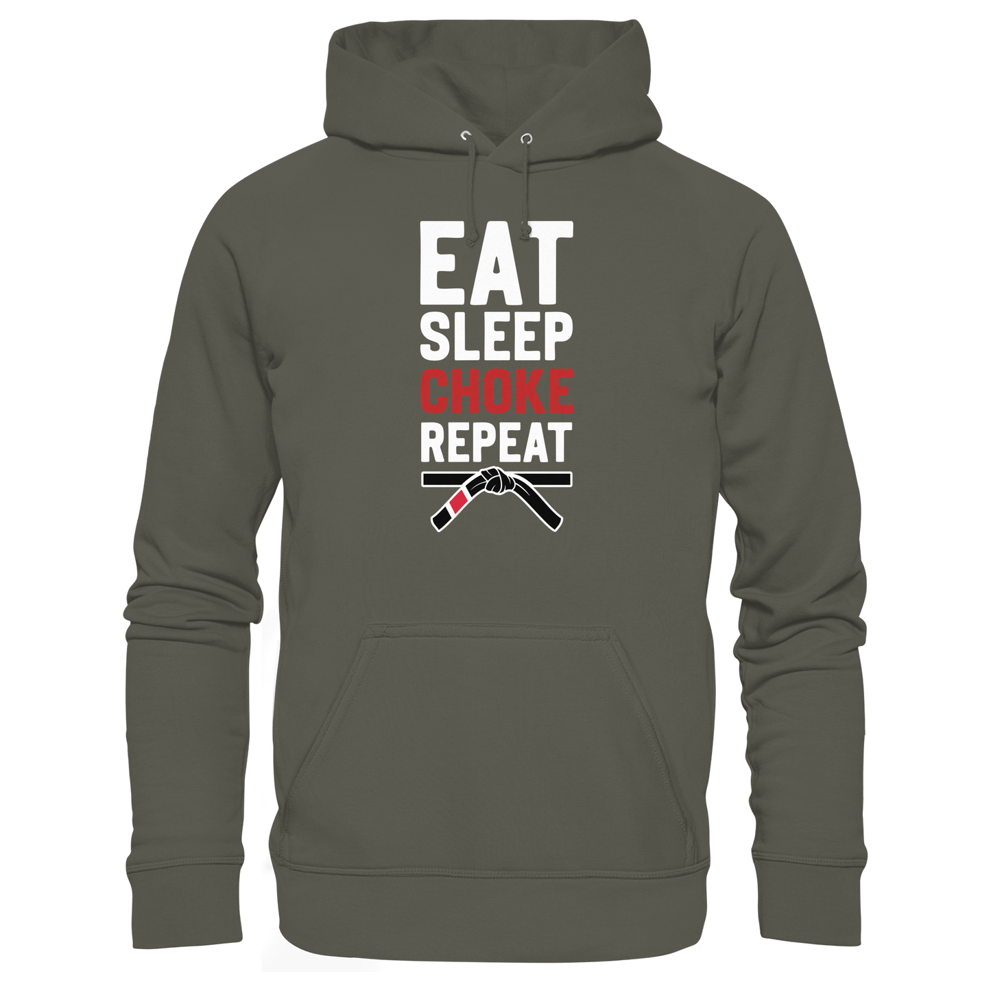 EAT. SLEEP. CHOKE. REPEAT. - Organic Hoodie