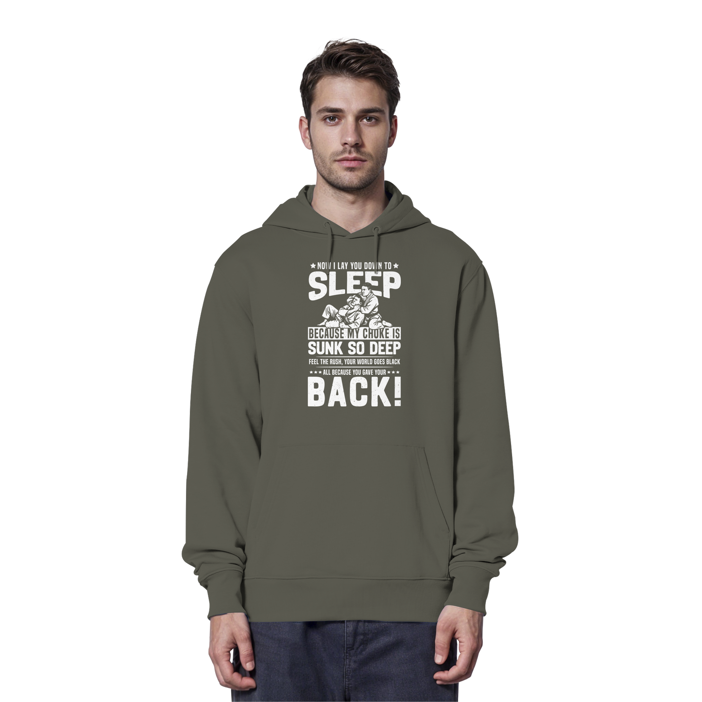 NOW I LAY YOU DOWN TO SLEEP - Organic Hoodie