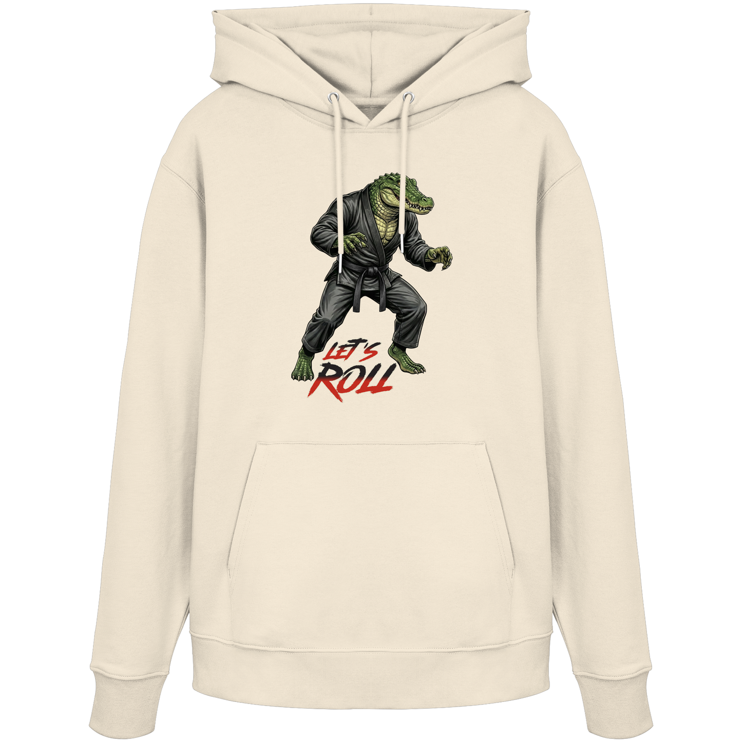 Alligator – Let’s Roll - Organic Hoodie