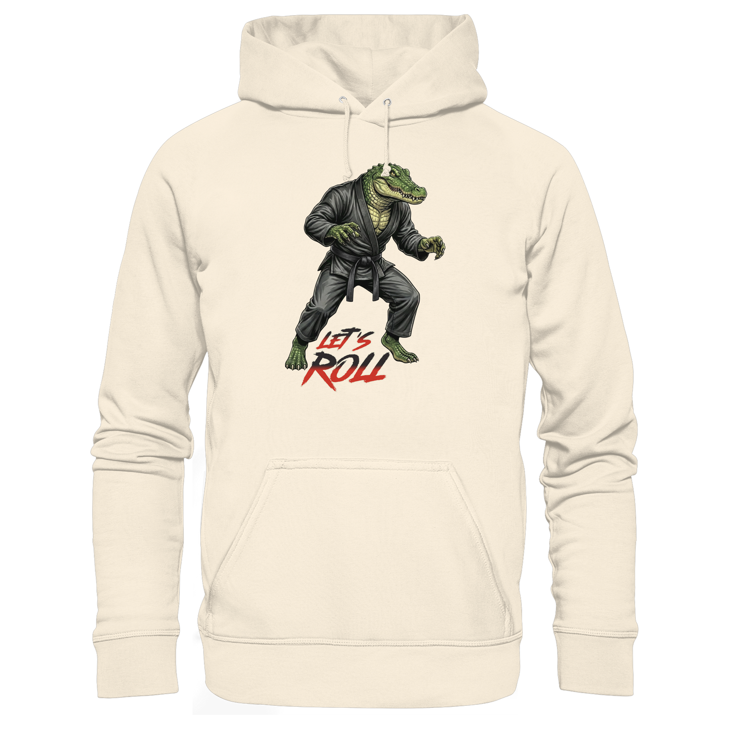 Alligator – Let’s Roll - Organic Hoodie