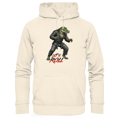 Alligator – Let’s Roll - Organic Hoodie