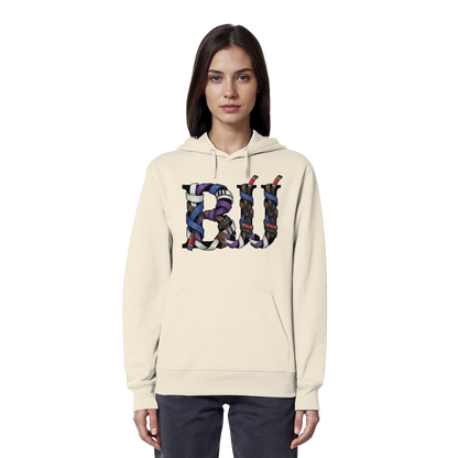 BJJ Belt Letters - Organic Hoodie