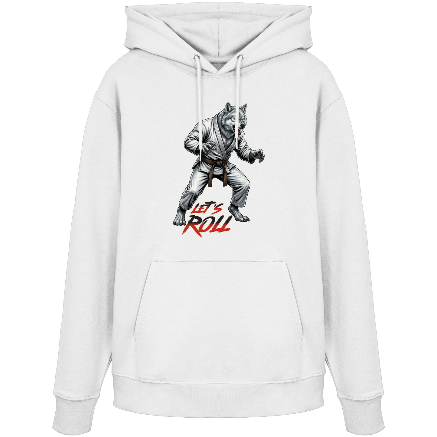 Wolf – Let’s Roll - Organic Hoodie