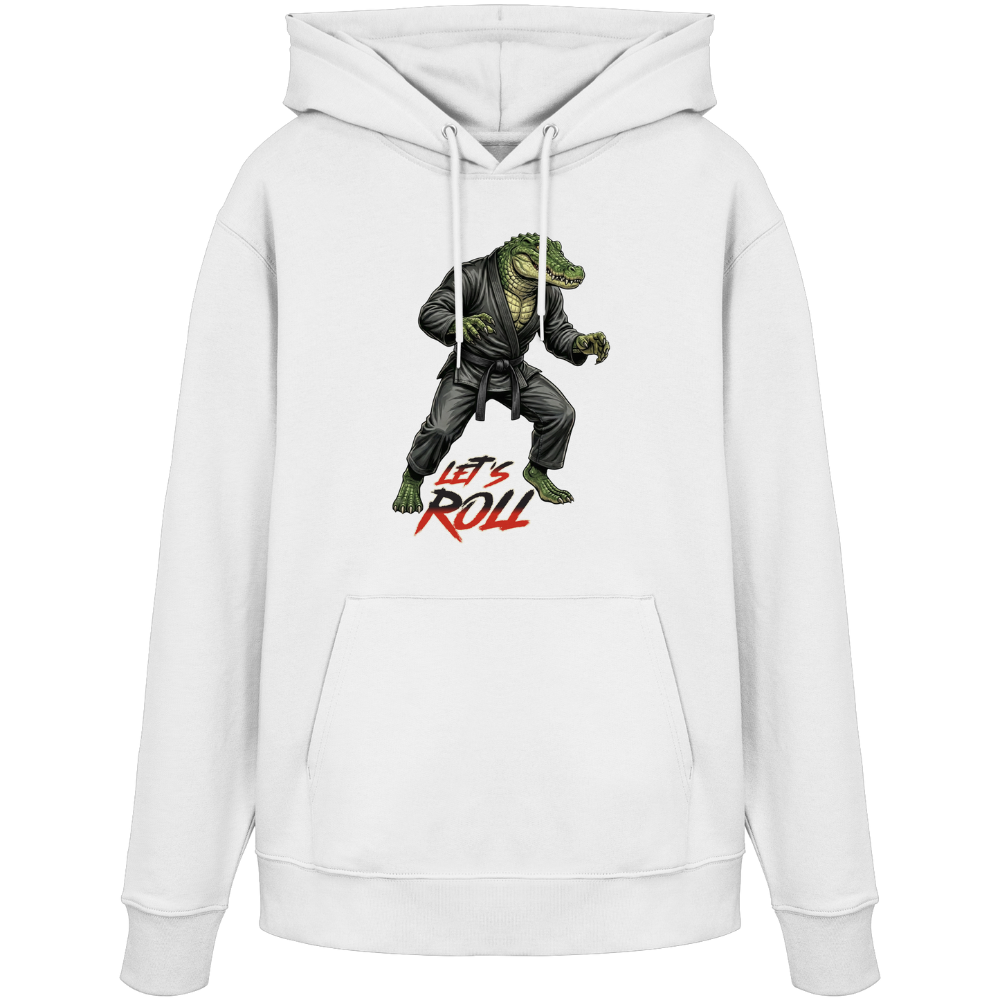 Alligator – Let’s Roll - Organic Hoodie