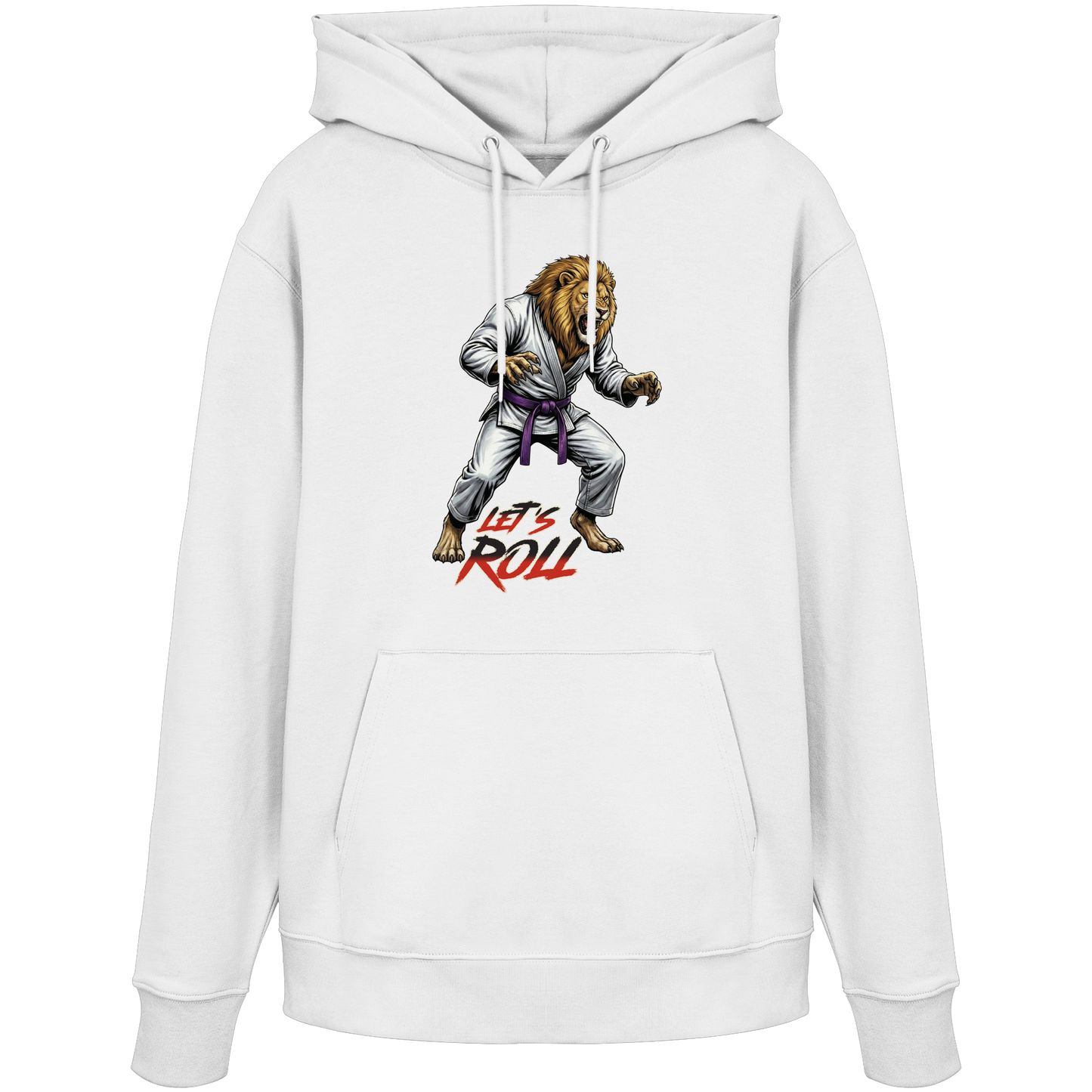 Lion – Let’s Roll - Organic Hoodie