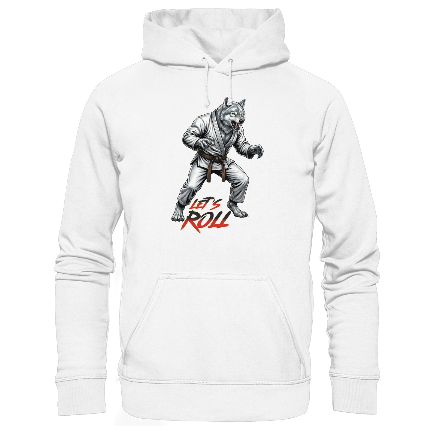 Wolf – Let’s Roll - Organic Hoodie