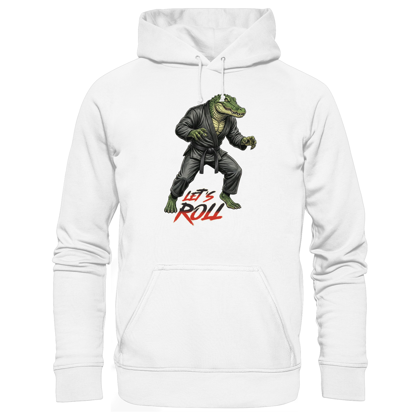 Alligator – Let’s Roll - Organic Hoodie