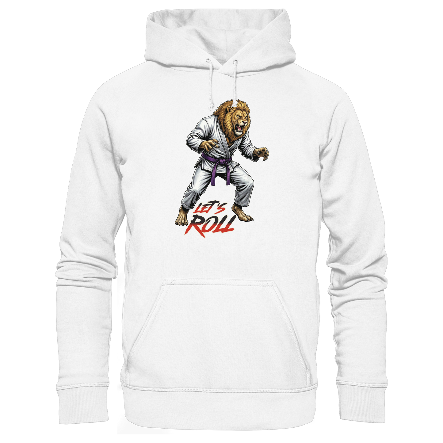 Lion – Let’s Roll - Organic Hoodie