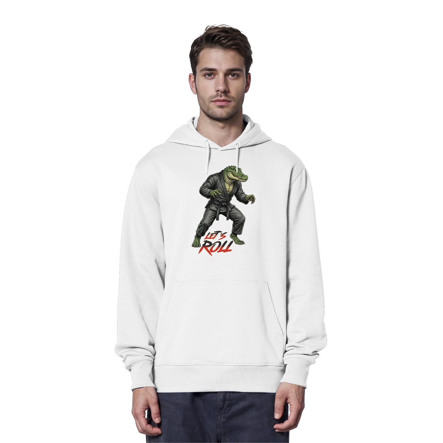 Alligator – Let’s Roll - Organic Hoodie