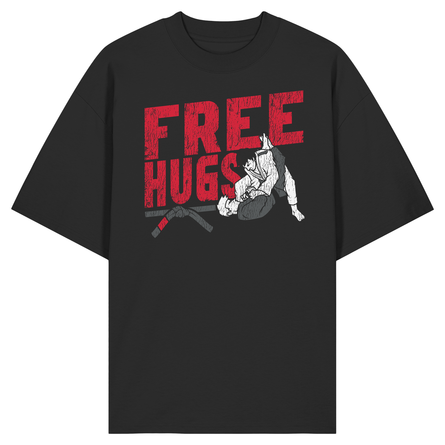 FREE HUGS - Organic Oversize Shirt