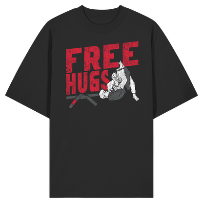 FREE HUGS - Organic Oversize Shirt