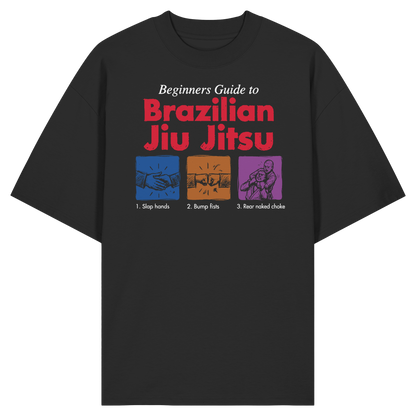 Beginners Guide to Brazilian Jiu-Jitsu - Organic Oversize Shirt
