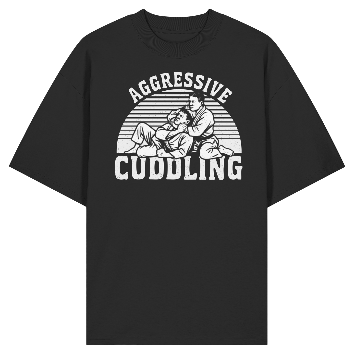 AGGRESSIVE CUDDLING - Organic Oversize Shirt