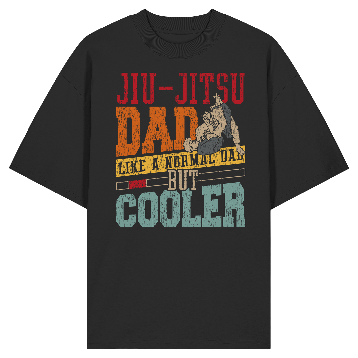 Jiu-Jitsu Dad - Organic Oversize Shirt