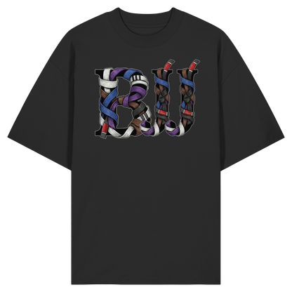 BJJ Belt Letters - Organic Oversize Shirt