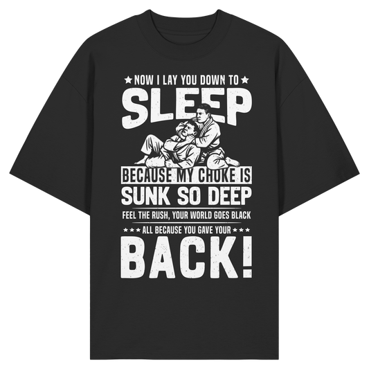 NOW I LAY YOU DOWN TO SLEEP - Organic Oversize Shirt