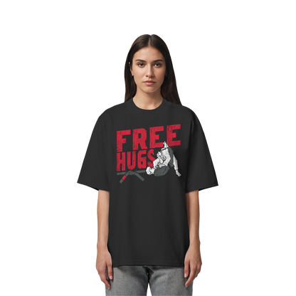FREE HUGS - Organic Oversize Shirt