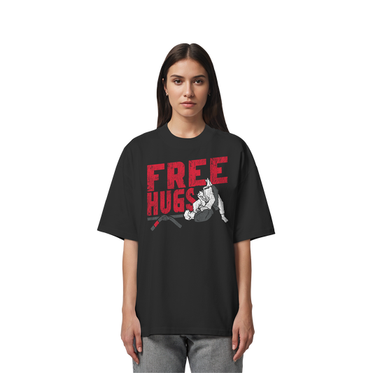 FREE HUGS - Organic Oversize Shirt