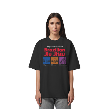 Beginners Guide to Brazilian Jiu-Jitsu - Organic Oversize Shirt