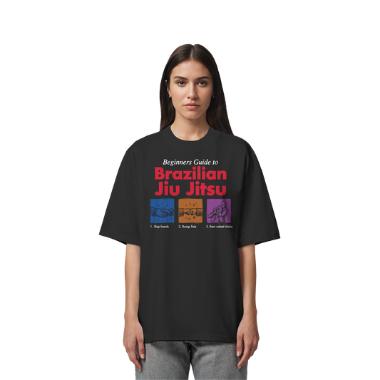 Beginners Guide to Brazilian Jiu-Jitsu - Organic Oversize Shirt
