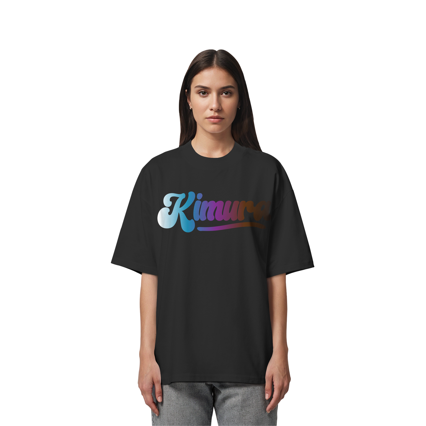 Kimura Script - Organic Oversize Shirt