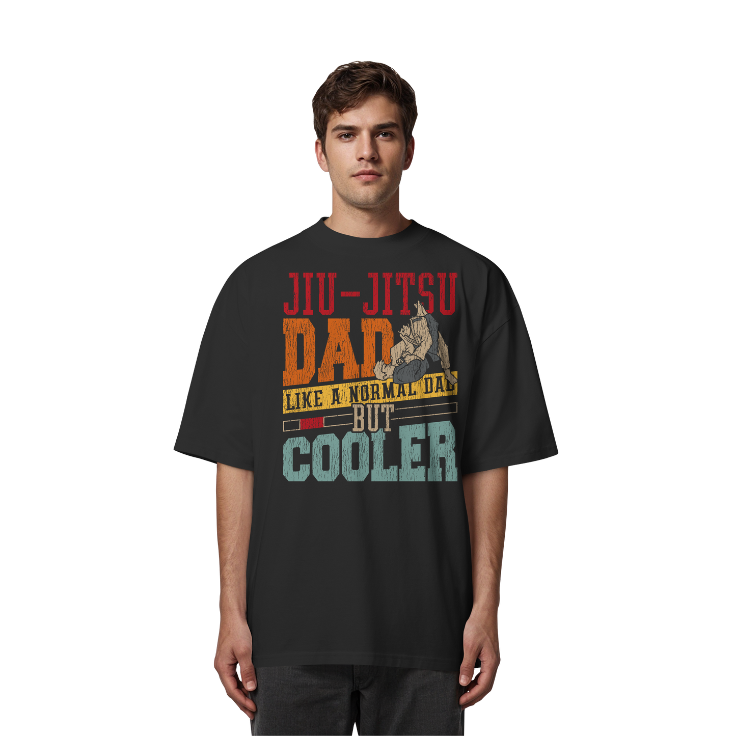 Jiu-Jitsu Dad - Organic Oversize Shirt