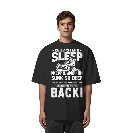 NOW I LAY YOU DOWN TO SLEEP - Organic Oversize Shirt