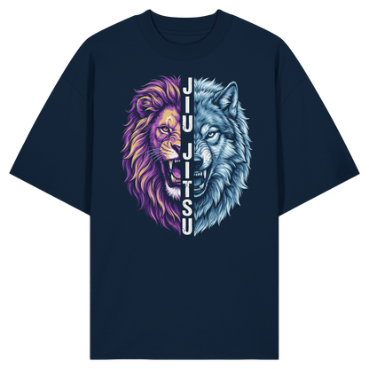 JIU-JITSU Lion x Wolf  - Organic Oversize Shirt