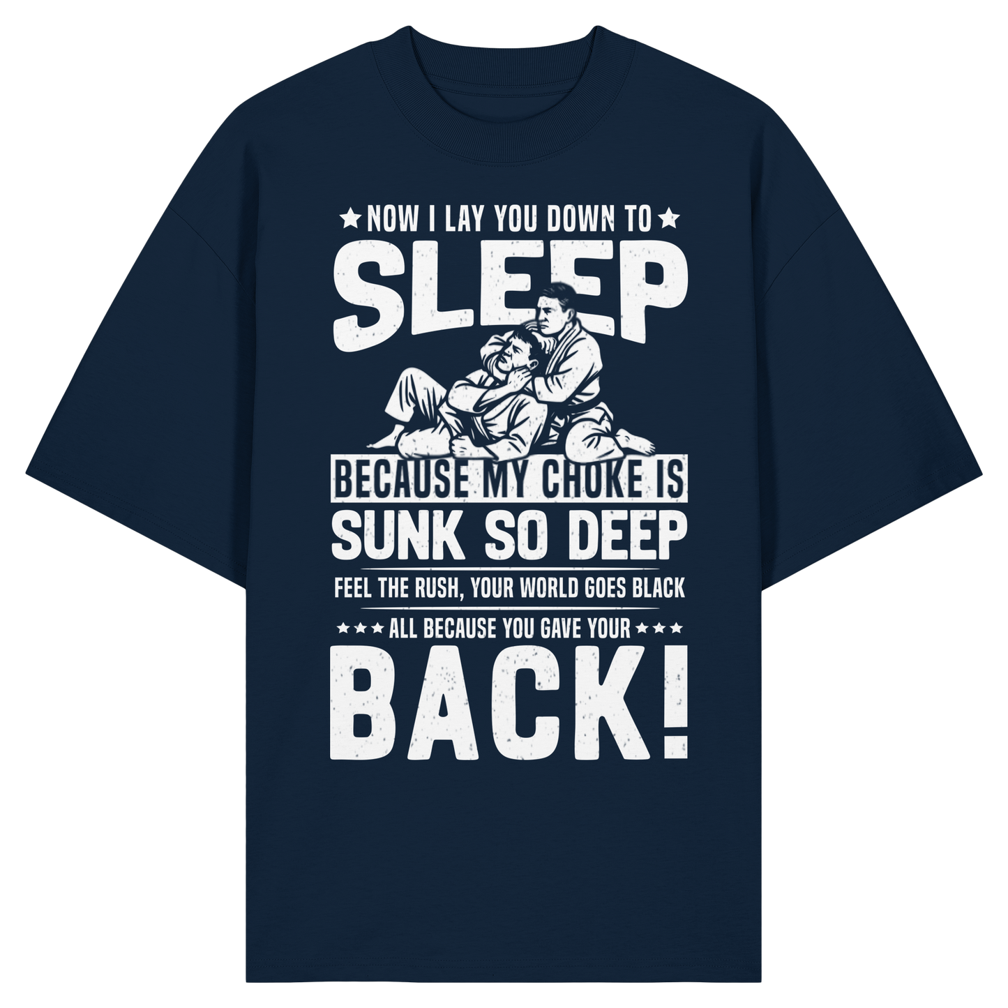 NOW I LAY YOU DOWN TO SLEEP - Organic Oversize Shirt