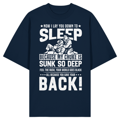 NOW I LAY YOU DOWN TO SLEEP - Organic Oversize Shirt