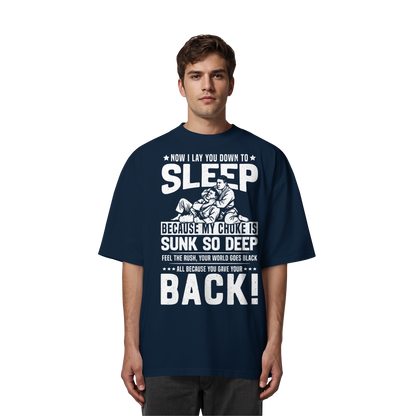 NOW I LAY YOU DOWN TO SLEEP - Organic Oversize Shirt