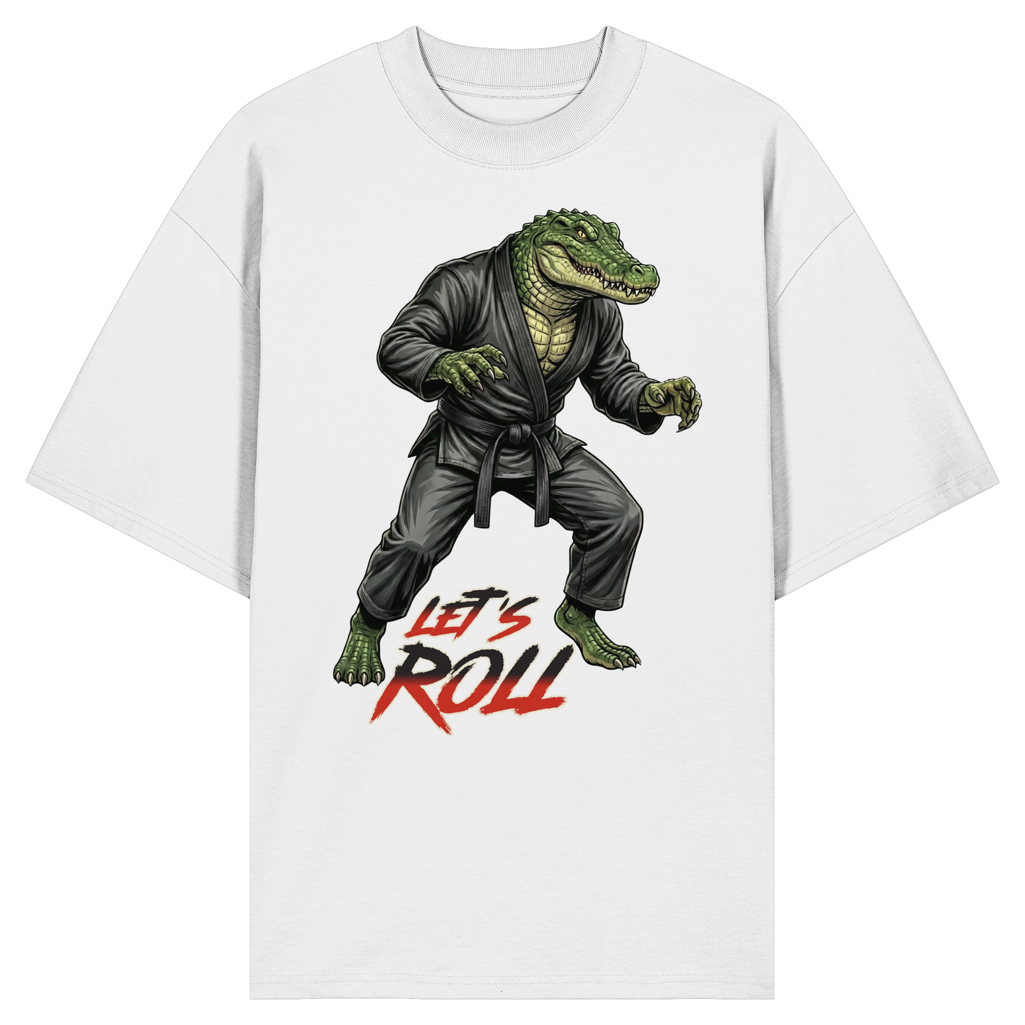 Alligator – Let’s Roll - Organic Oversize Shirt